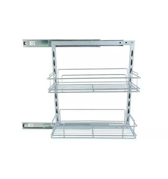 Rollout Pantry plus 2 x 110mm Baskets Shelves Shelf Caravan Camper Motorhome RV