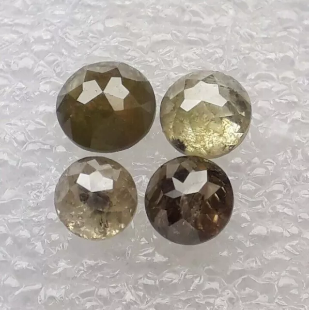 1.80 Ct, 4 pièces de diamants naturels en vrac, couleur de mélange...