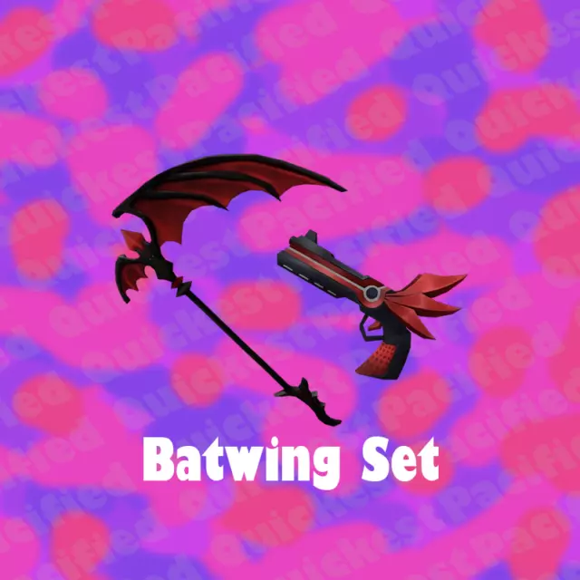 ROBLOX MURDER MYSTERY 2 MM2 Batwing Set Ancient Godly Knifes and Guns £2.87  - PicClick UK