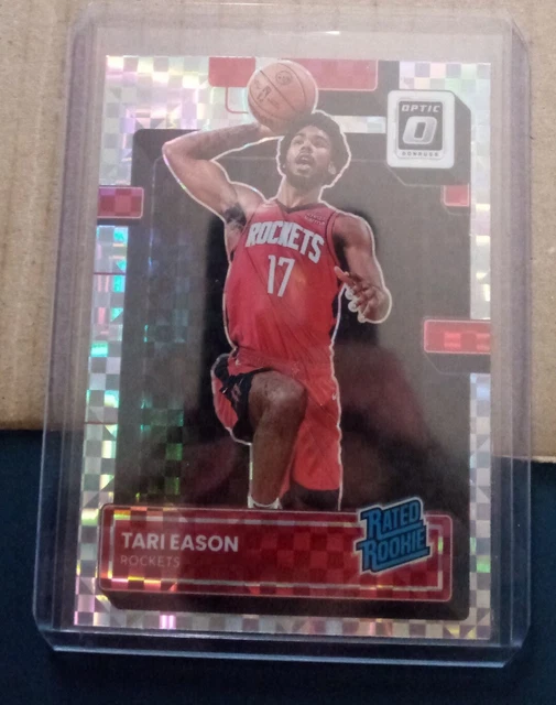 TARI EASON 2022-23 Donruss Optic #203 Rated Rookie Pink