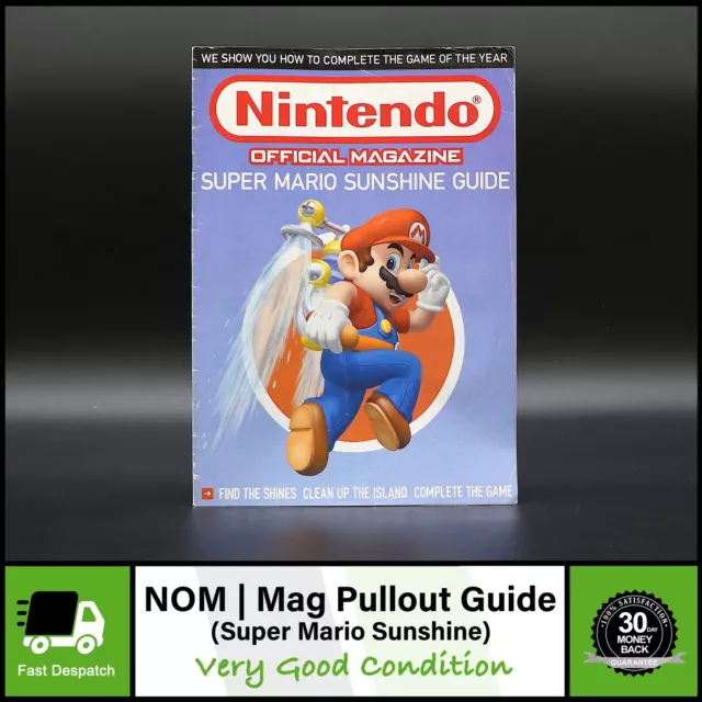 Official Nintendo Magazine NOM UK | Super Mario Sunshine Guide Pull Out