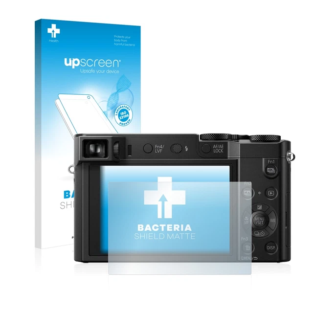 FILM PROTECTION ANTI-BACTÉRIEN Mat Pour Panasonic Lumix DMC-G81 EUR 7