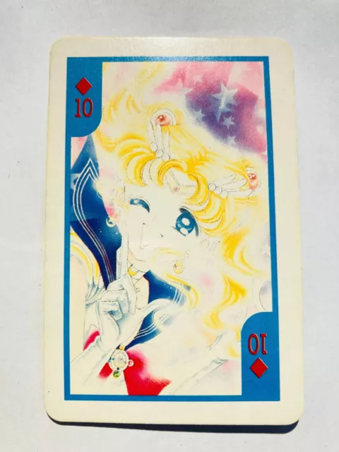 Serena 10 Sailor Moon Playing Card by Nakayoshi magazine From Japan 1992 F/S