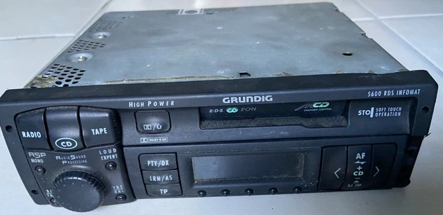 AUTORADIO 1-DIN GRUNDIG WKC 5600 RDS Infomat Radio Multicolor EUR 89,95 ...