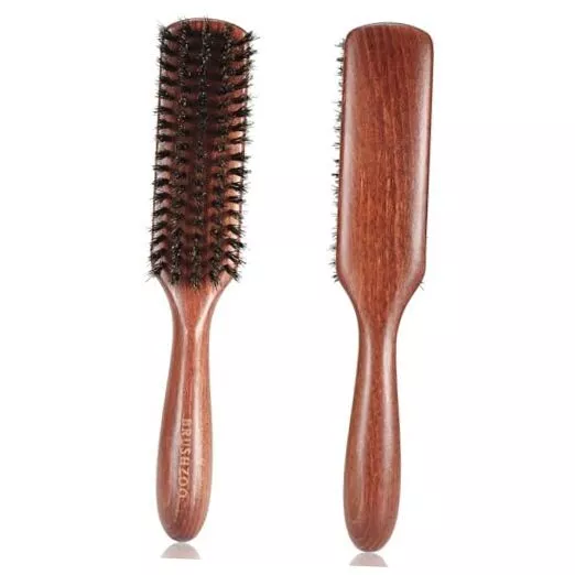 Hair Brush, Boar Bristle Brush for Men Thin Fine Normal boar bristle hair brush