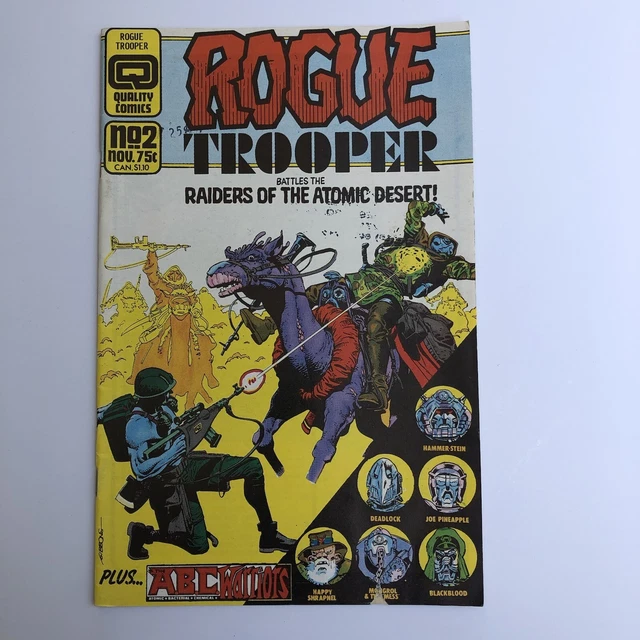Rogue Trooper #2  Quality Comics 1986/ Comic Book