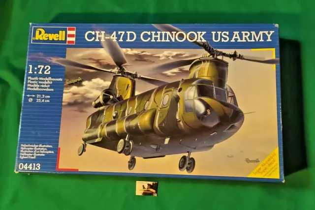 KIt Montaggio Revell  Elicottero Chinook US Army Ref 04413 plastica Scala 1:72