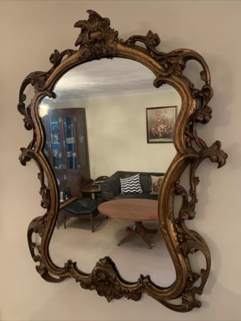 antique guilt mirror  Collection Seaford