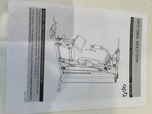 Opti multi gym 70kg online