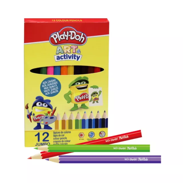 Set de 6 Petits Crayons de Couleur 9cm Dessin Artiste Coloriage Enfant  Adulte
