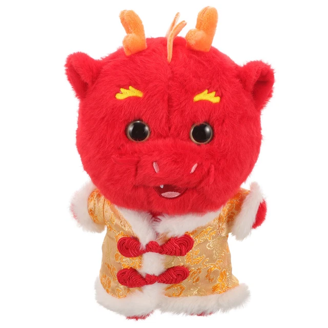 Cloth Money Bag Doll Decor Dragon Plaything Chinese New Year