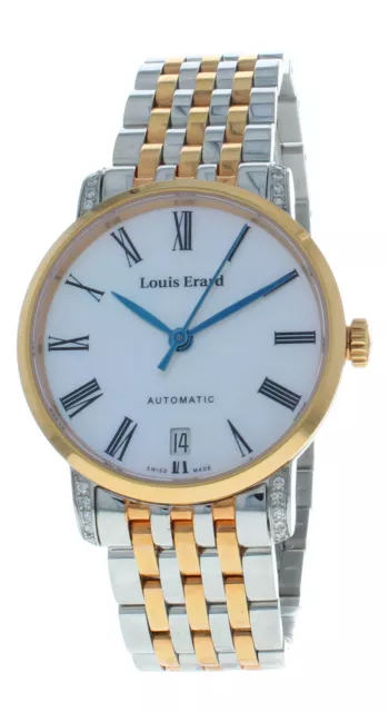 Louis Erard Heritage 69 Watch Ref.257 Automatic Date Mens 40.5mm Swiss Made