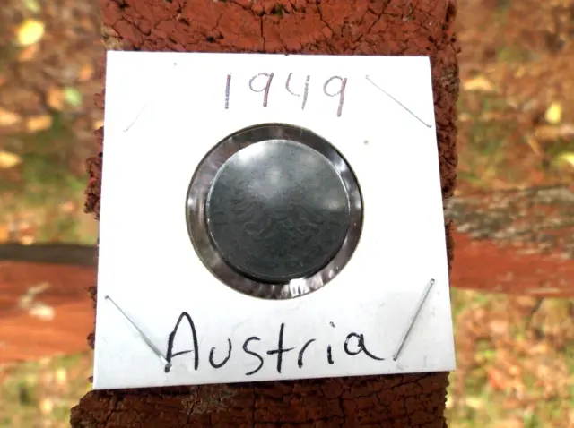 1949 Austria 10 Groschen Coin Old Collectible Austrian Coins Rare Money Moneda