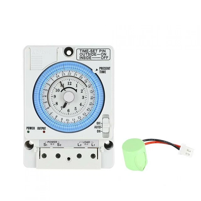 Practical Interruttore Timer Assemblaggio Raccordo Interno / Uso Meccanico