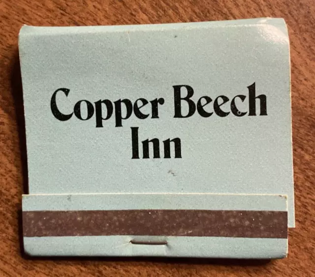 Vintage Copper Beach Inn Ivoryton Connecticut CT Hotel Advertising Matchbook