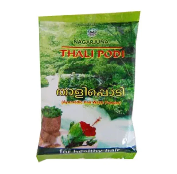 NAGARJUNA THALI PODI Ayurvedic Hair Wash Powder (50 GM x 3) For Healthy