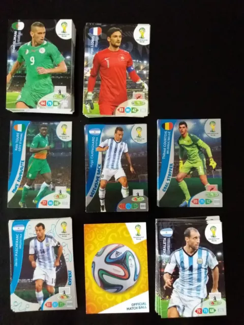 Panini Adrenalyn Fifa Wc Brasil 2014 - Lot 139 Cartes Differentes - Voir Liste