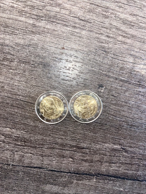 pièce 2 euros charles de gaulle 2020 RARE