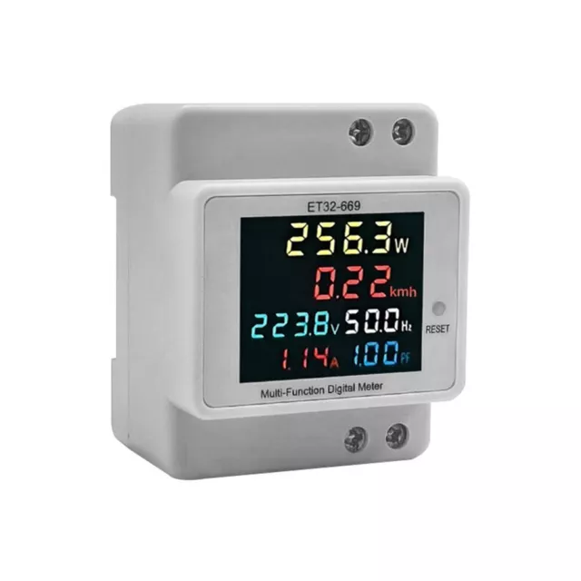 Compteur de courant de tension premium 220V 100A fonctionnalités intelligentes