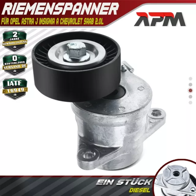 Poulie Tendeur de Courroie pour Opel Astra J Insignia Chevrolet Malibu Saab 2.0L