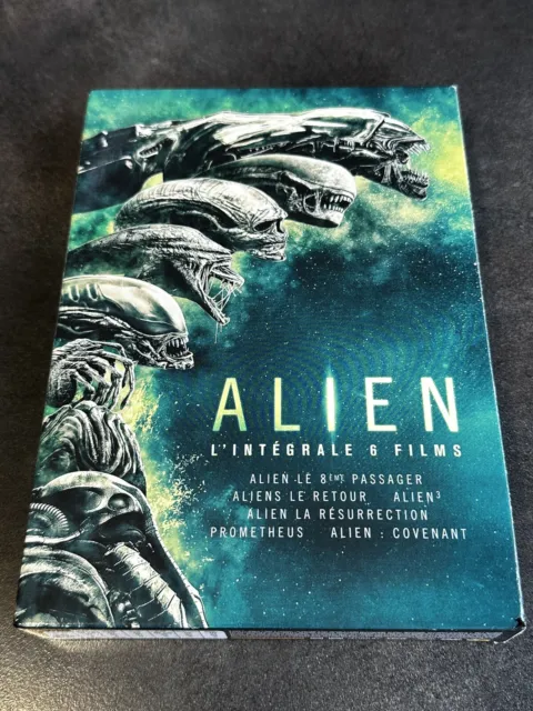 Alien L’integrale 6 Films Coffret Dvd Sigourney Weaver Scott Cameron Fincher