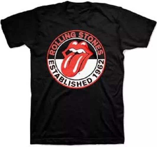 The Rolling Stones Established 1962 Classic Rock Music Band T Shirt 31270726