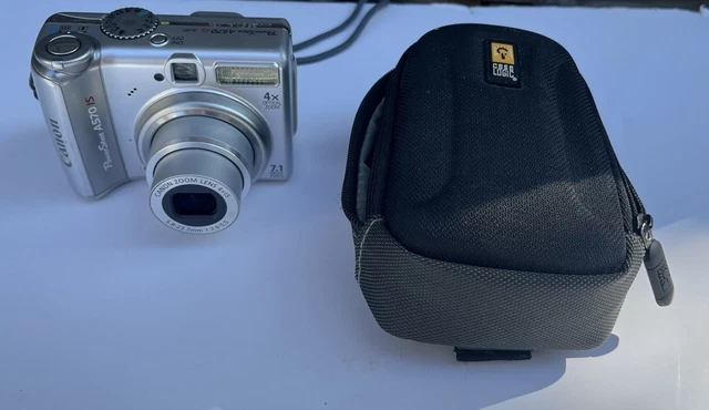 Canon PowerShot A570 IS シルバー 動作確認済み Amazon | Canon デジタルカメラ PowerShot (パワーショット