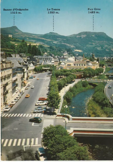 Cpsm La Bourboule Les Ponts Sur La Dordogne