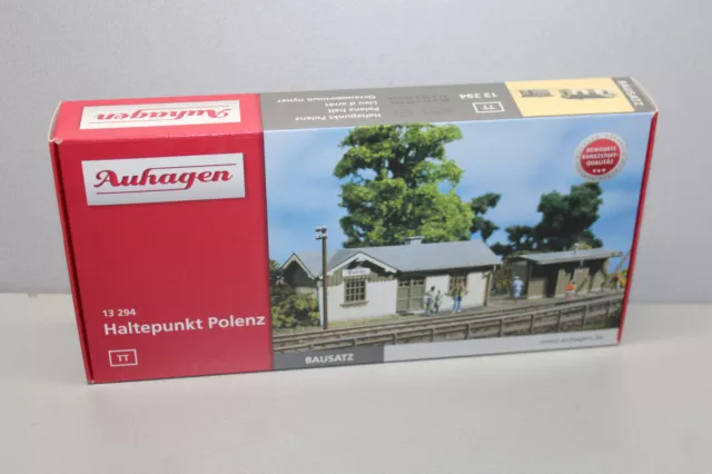 Auhagen 13294 Building Kit Station Polenz Tt Gauge Boxed