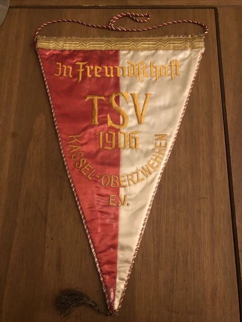 KSV Hessen Kassel fanion vintage football banderin pennant wimpel