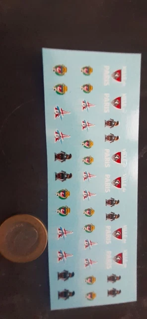 Décalcomanie Blason De Pompier 1/43 - Occasion, Fabrication Française, Pour Modélisme