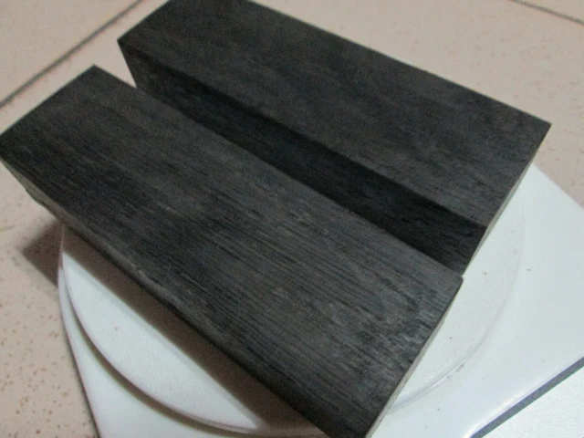 2pcs lot Bog oak(50mm x 29 mm x135mm)(morta,wood) from 1000-6000year