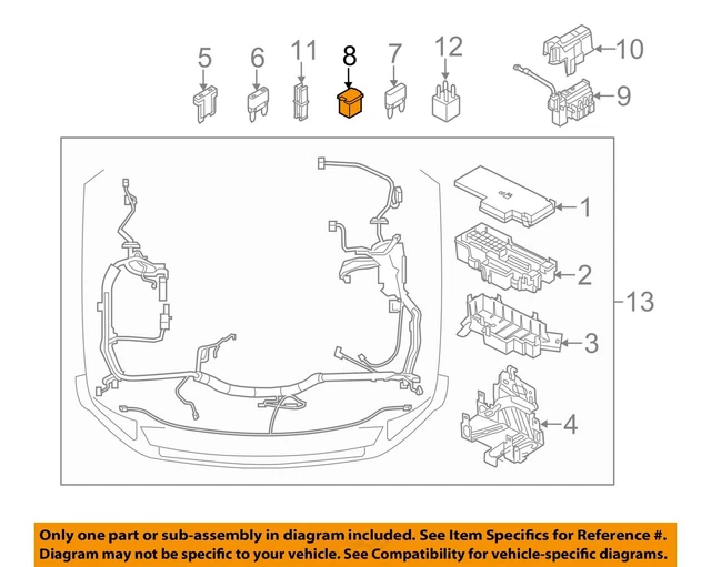 FORD OEM FUSE RelayCircuit Breaker 7T4Z14526F 22.62 PicClick