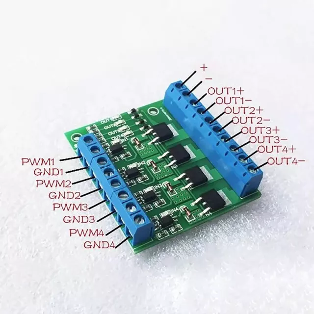 Controlador de interruptor de disparo de pulso F5305S 4 canales entrada PWM constante para LED de motor