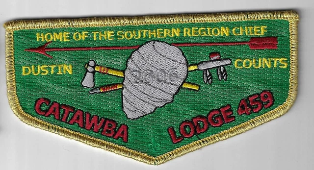OA 459 Catawba 2006 Dustin Counts Flap GMY Bdr. Mecklenburg County, NC [MX-1073]