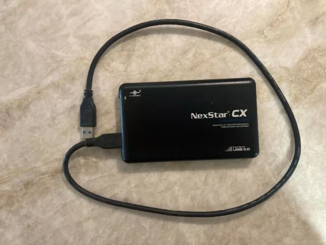 Vantec NexStar CX 2.5" SATA to USB 3.0 External Hard Drive Enclosure