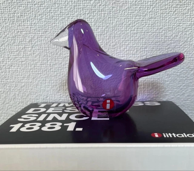 IITTALA BIRDS BY Toikka Chiffchaff Amethyst Omotesando Japan