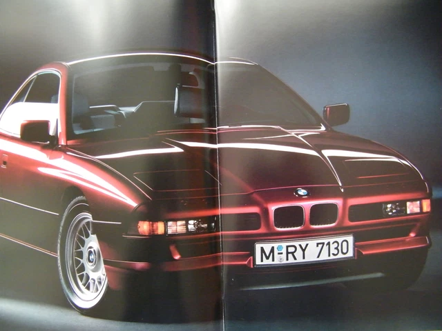 BMW PROSPEKT 850I Catalog 750i 750iL 524td 520i 525i 530i 535i Teile ...