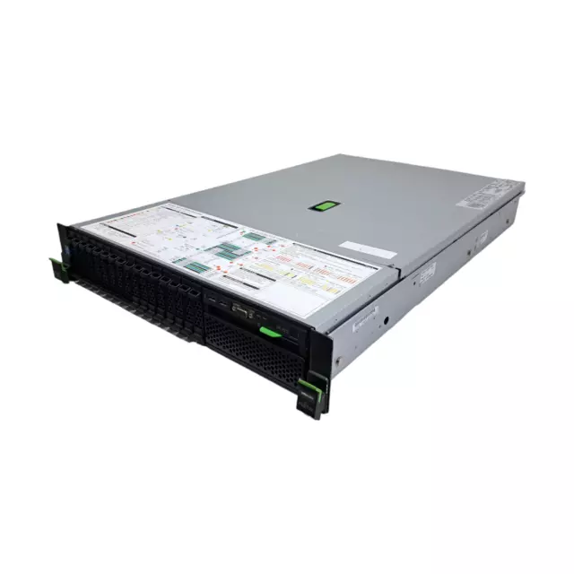 Fujitsu RX2540 M1 128GB DDR4 2X XEON E5-2643 V3 SFP+ 8X SFF 2U Rack Server