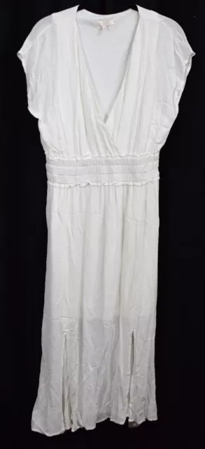 WAYF Blouson Dress Ivory Size Medium