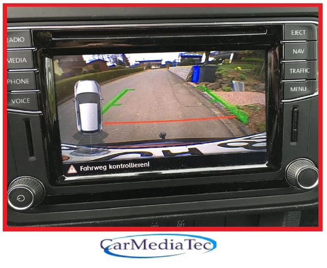 ORIGINAL VW REAR view camera T5 multivan van retrofit kit RCD330 caddy ...