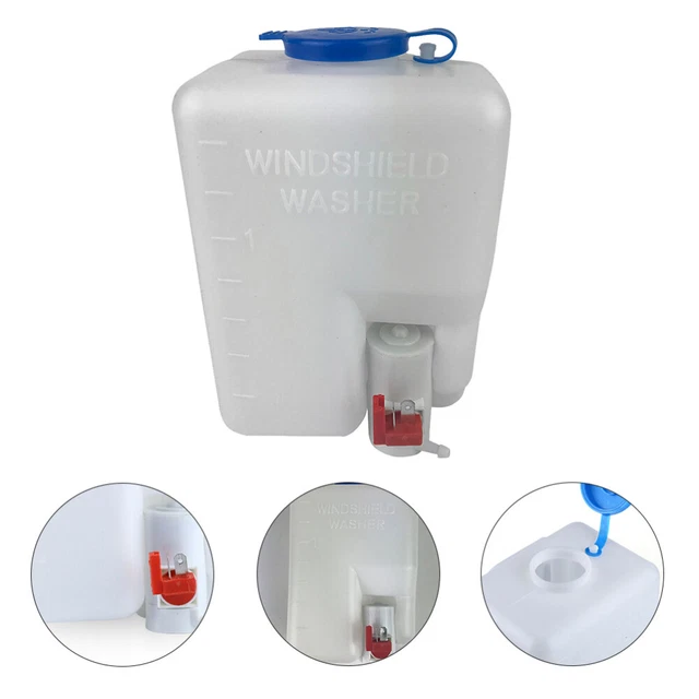 Kit Contenitore Pompa Lavavetri 12V 1.8L Contenitore Liquido Lavaggio Auto