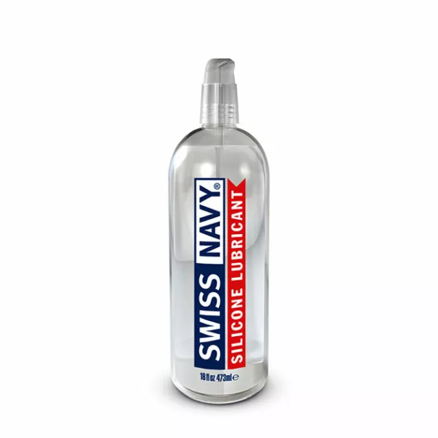 Swiss Navy Silicone Lubrifiant Premium Silicone-Based Sexe Glide 473ml