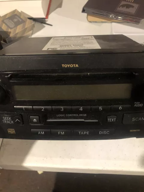 Audio Equipment Radio Receiver CD And Cassette Dash Fits 03-07 SEQUOIA Untested