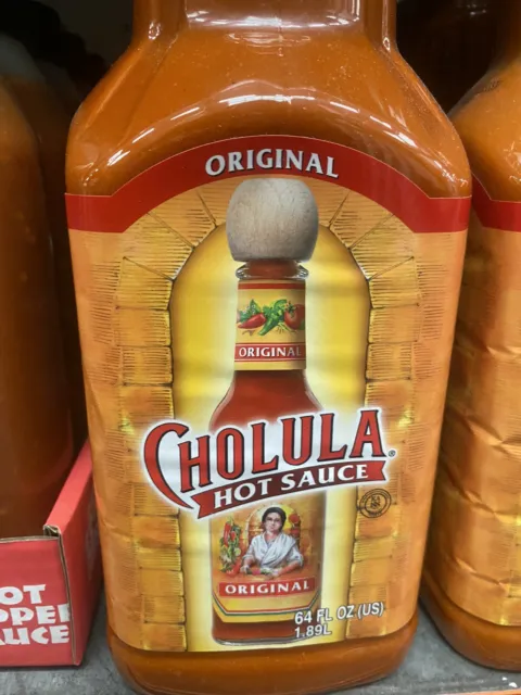 Cholula Hot Chilli Sauce Original 1.89L BBQ GRILL