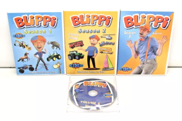 NEW BLIPPI - Season 2 DVD - Educational Videos for Toddlers NEW BLIPPI - Season 2 DVD - Educational Videos for Toddlers