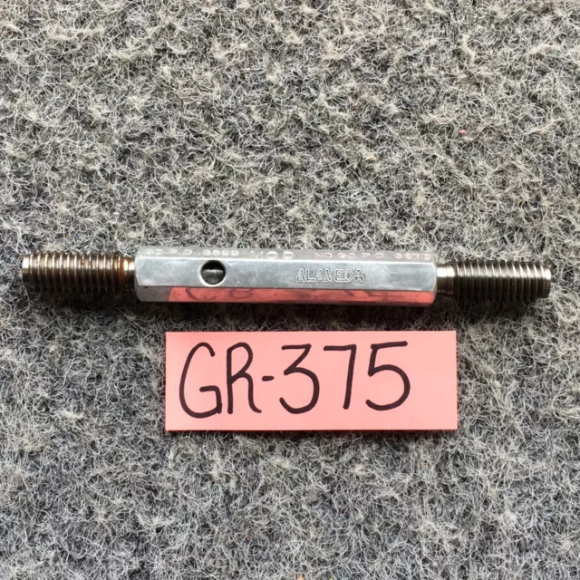 7/16 14 Ns 3 Set Thread Plug Gage .4375 Go No Go P.d.'s = .3899 & .3870 Check