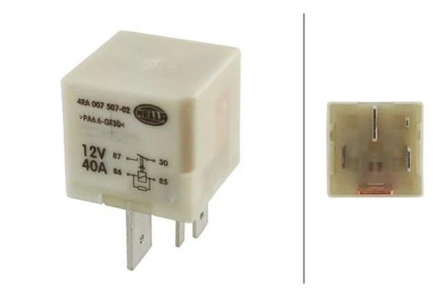 Impianto di incandescenza relè HELLA 4RA 007 507-021 per T4 AUDI SEAT GOLF T5 A3 SKODA VW 1J1