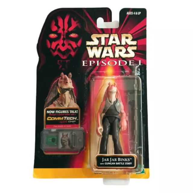 Star Wars Action Figure Jar Jar Binks Episode I: The Phantom Menace 1998 figure