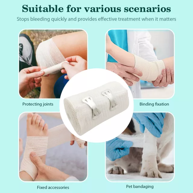 Joint Fixation Bandage Breathable Body Wound Compression Fixation First Aid Kits 2